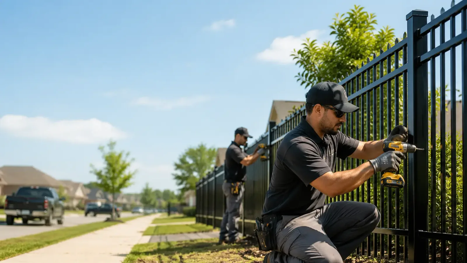 Metal Fence Installation in State Road, NC